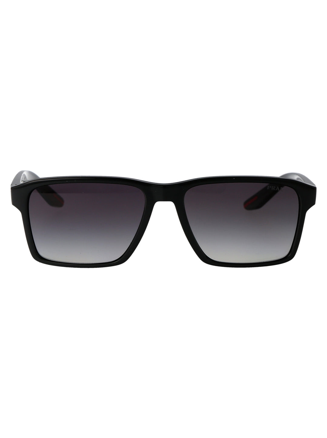 Prada Linea Rossa SUNGLASSES - Black | c76bcc2b9f7abe2ccced14509679f5025eb0de76