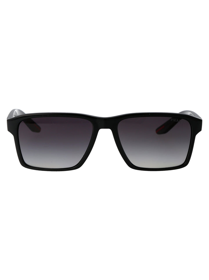 Prada Linea Rossa SUNGLASSES - Black | c76bcc2b9f7abe2ccced14509679f5025eb0de76