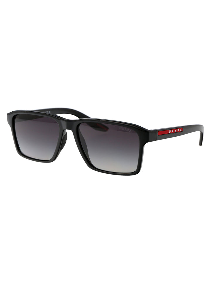 Prada Linea Rossa SUNGLASSES - Black | 51c3b7614c90dbb587447eeeaf1499a19628e2d2