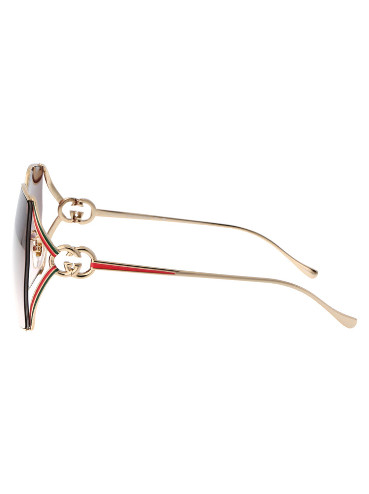 Gucci SUNGLASSES - Gold | f1da208d5d282296a64e2095f03729146b38c66f