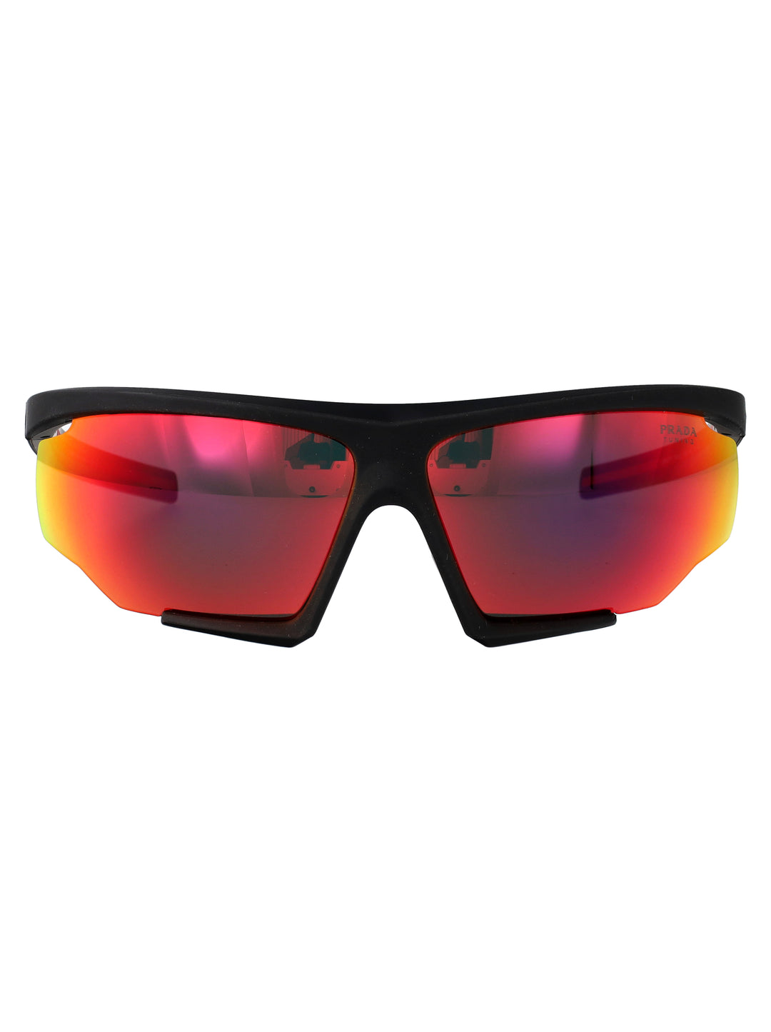 Prada Linea Rossa SUNGLASSES - Black | 3a7d20d85486f262be77bb93ecef82ba2f50c941
