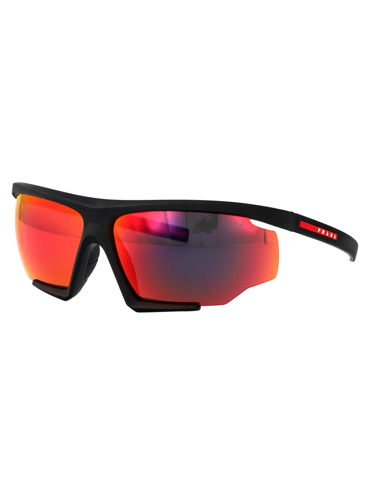 Prada Linea Rossa SUNGLASSES - Black | a3664e9ab0a26b0ff81048f60c1f44ce0625132f