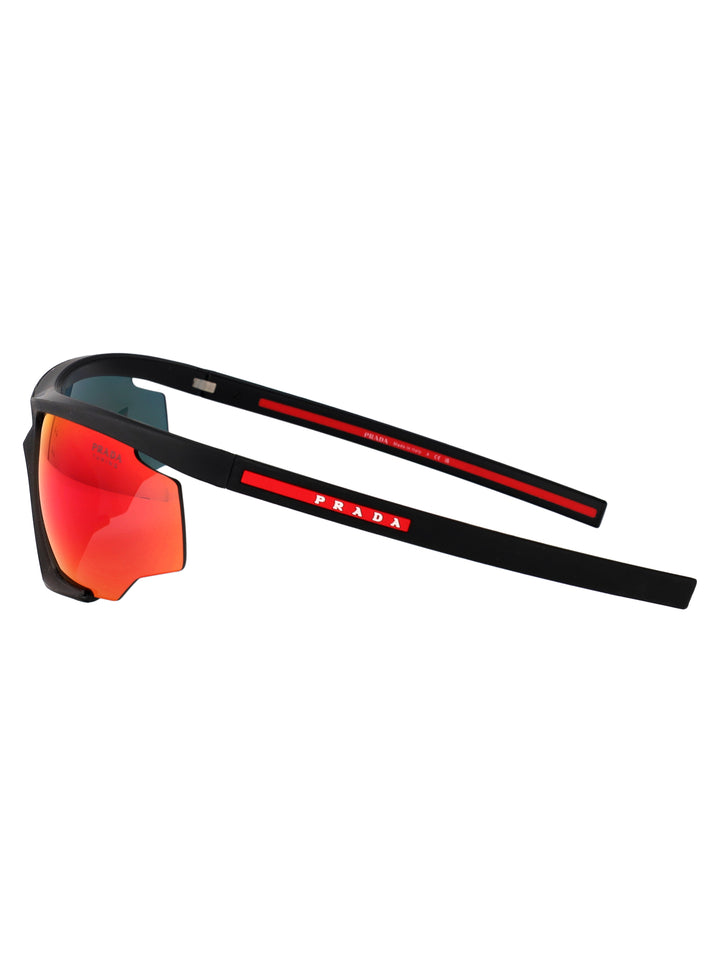 Prada Linea Rossa SUNGLASSES - Black | 11eafe4cfee7f9aac8c9d448cafc406836760735