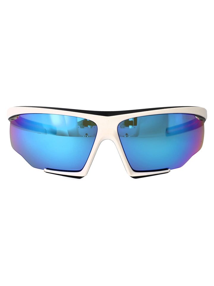 Prada Linea Rossa SUNGLASSES - White | 4b3b6765f5e83a6e970344f005f2c03b6cdc9e9b