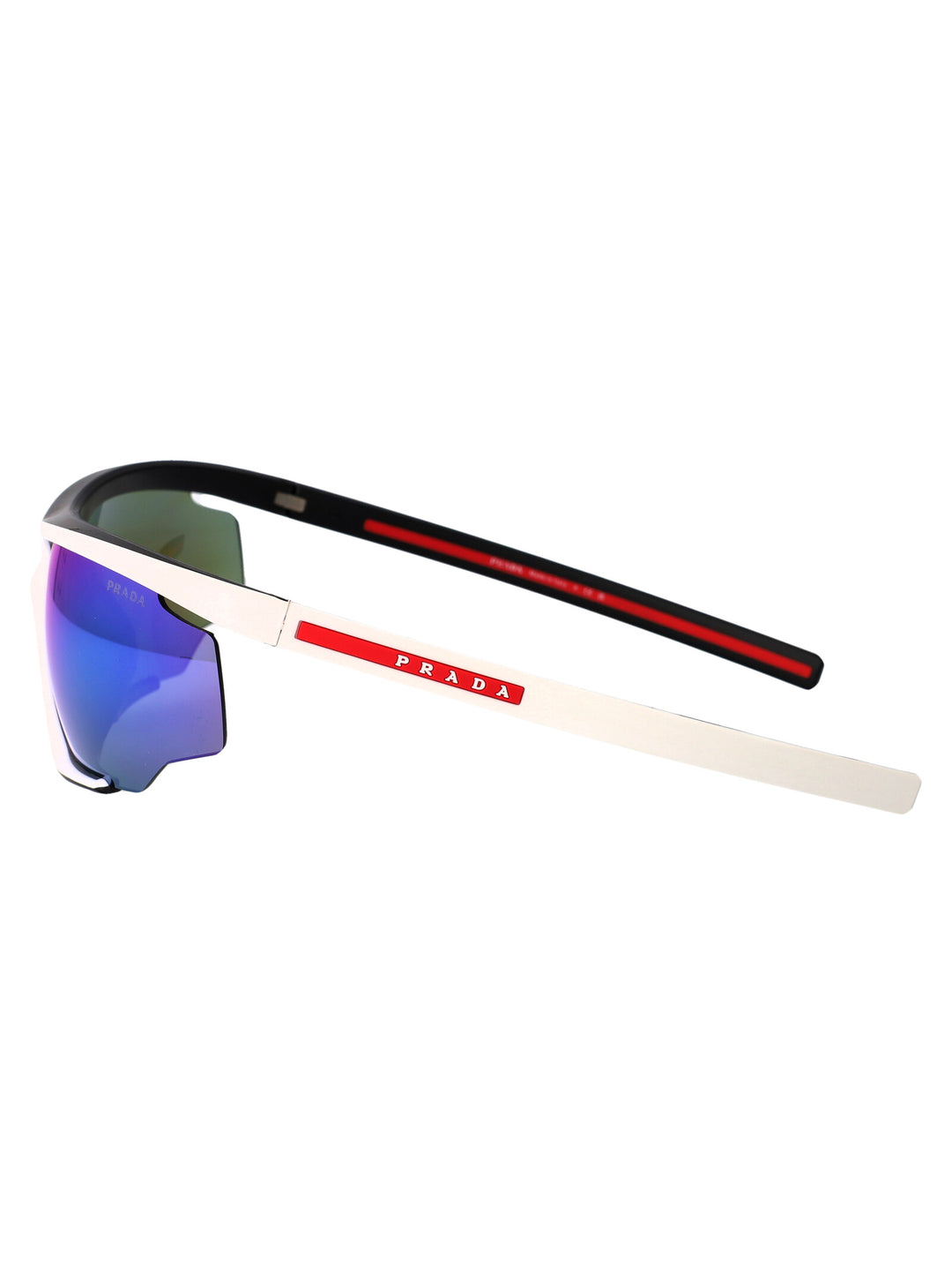 Prada Linea Rossa SUNGLASSES - White | 697669949f774eaadc5a18b5687c78e2a7a830f7