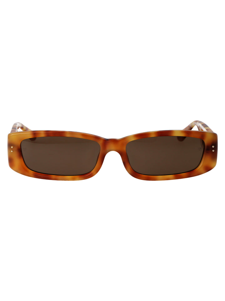 Linda Farrow SUNGLASSES - Brown | ee92c185f6fc38560b89710ea4533f3e254a4426
