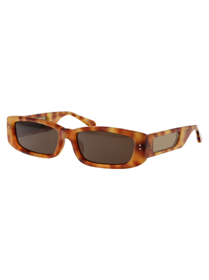 Linda Farrow SUNGLASSES - Brown | 9e9a9f63637a014dc35542d48a54ac411df1ccb4