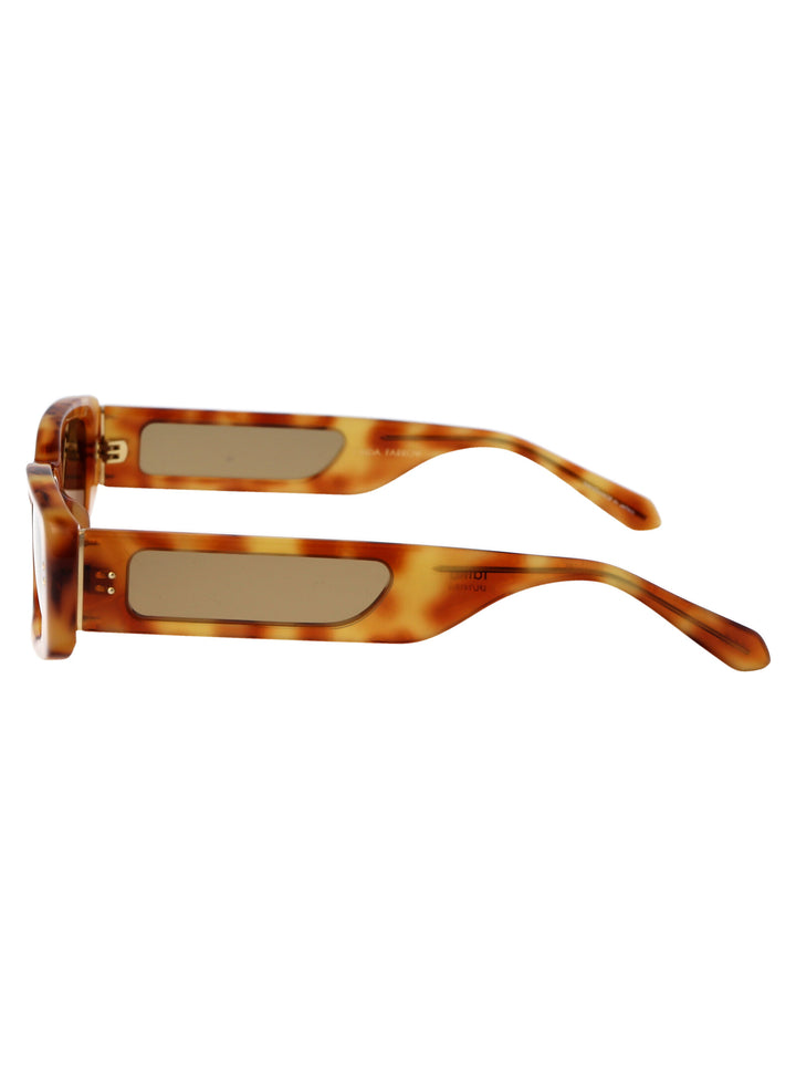 Linda Farrow SUNGLASSES - Brown | de860350235b9f22d76c97a9261375adb6f8d3db