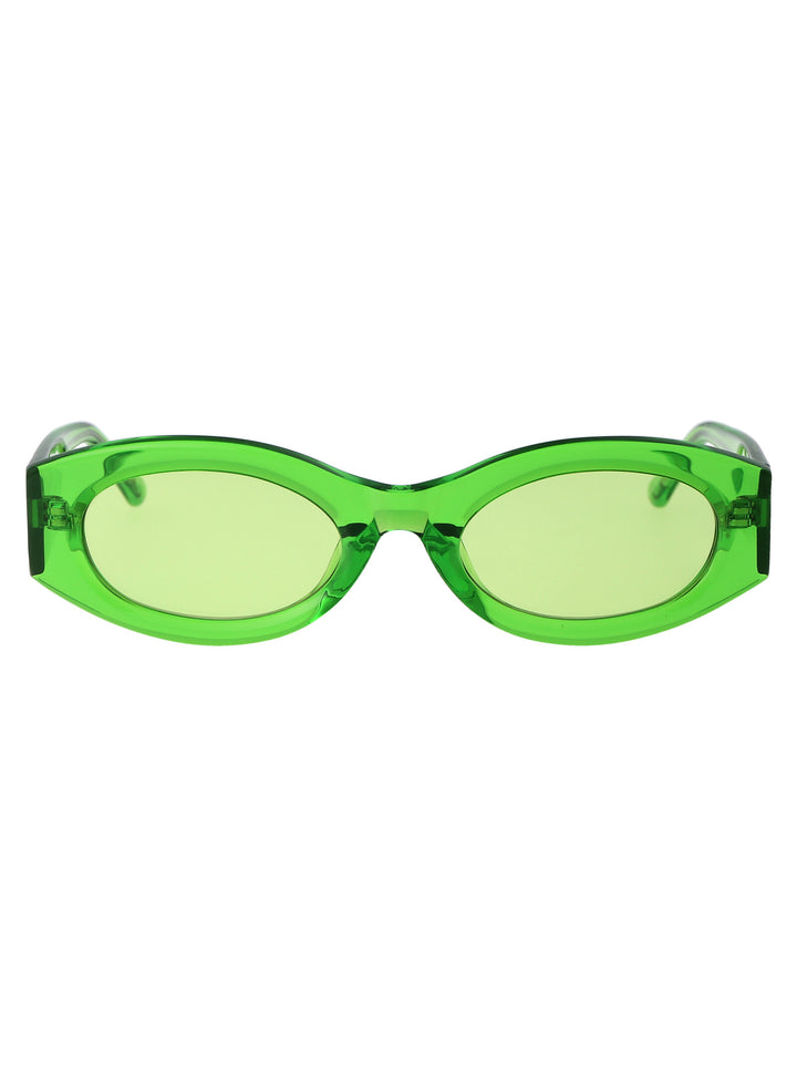 The Attico SUNGLASSES - Green | 6a7e4ff6bc74d39f7cc751772369c21b47629f67