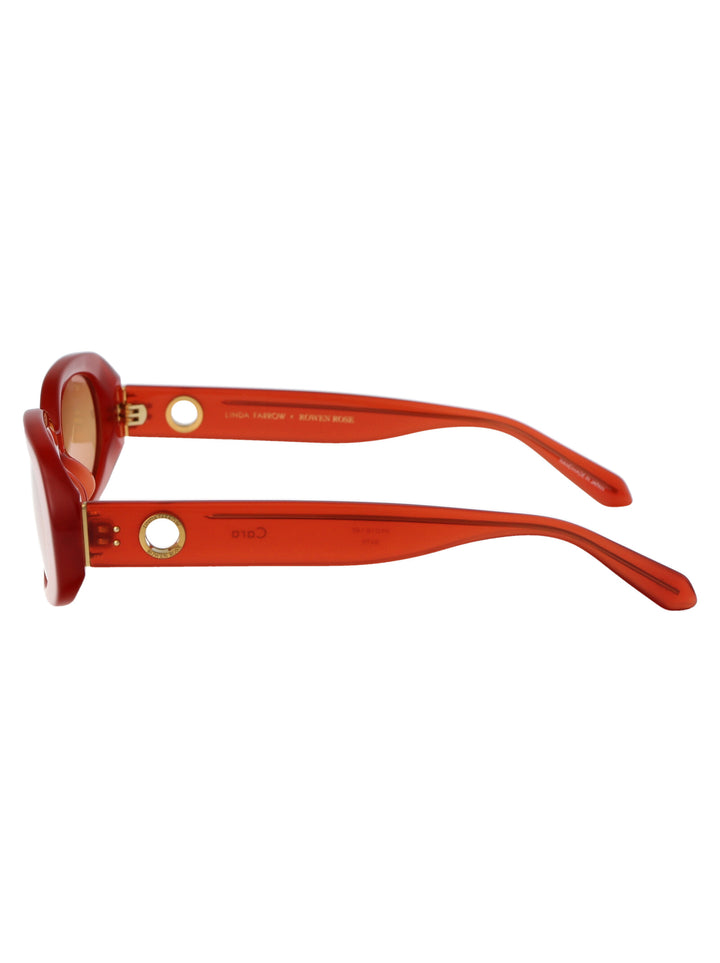 Linda Farrow SUNGLASSES - Brown | ffff7be622cdc3311b25ea3615aa4f886b8d5470