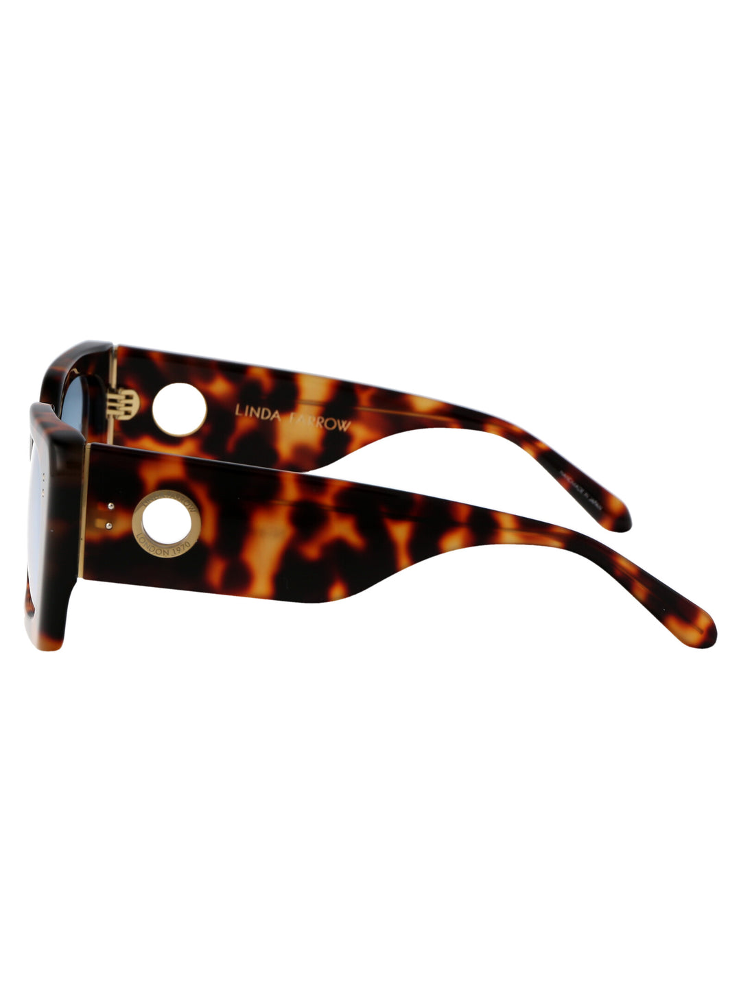 Linda Farrow SUNGLASSES - Brown | af40efe72be89117942adec70a6faf7281635e52