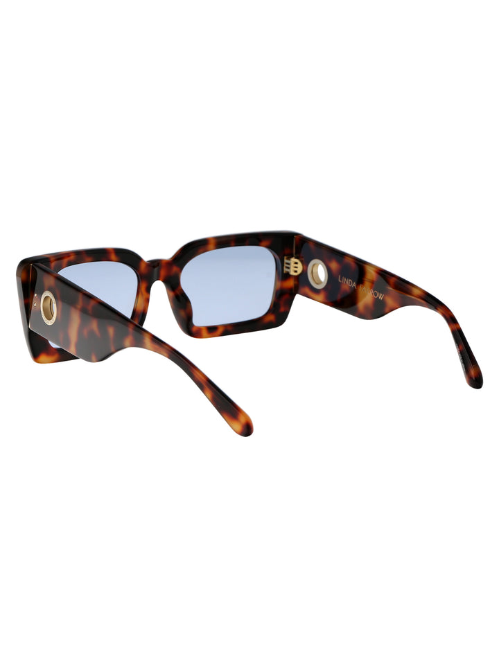 Linda Farrow SUNGLASSES - Brown | 3d337caf0291295c7c5977792cf8affa002dd2e9