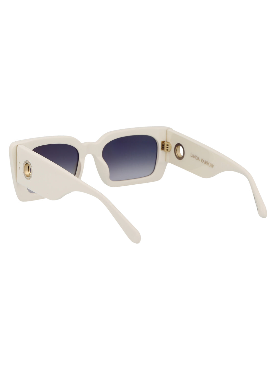 Linda Farrow SUNGLASSES - White | 385911c3e40a095e56d6836be304c1a884a504ae