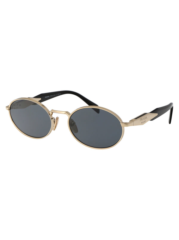 0PR 65ZS Oval Sunglasses