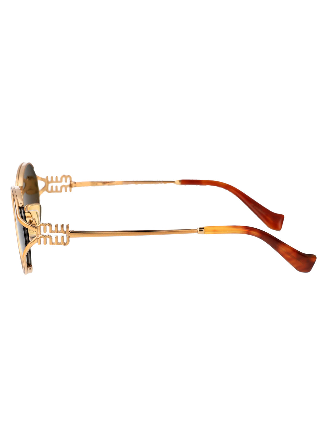 Miu Miu SUNGLASSES - Gold | d85b78c2eb883fd663602670680618286732597c