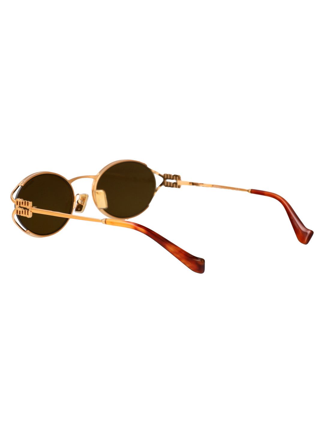 Miu Miu SUNGLASSES - Gold | 7bf53986fe73aa7a3f1cb2ddf66d0a222bced4da