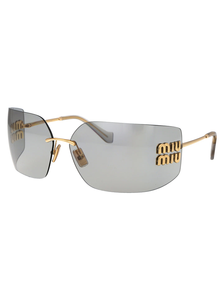 Miu Miu SUNGLASSES - Gold | ec0ab5f82aad83e29a7b9d63531908ce17d10ca0