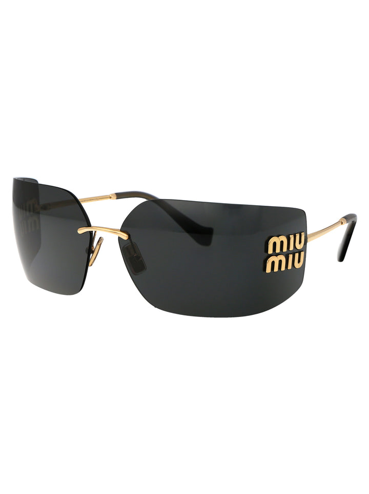 Miu Miu SUNGLASSES - Gold | 50bd865ad9f7253e3bf7acc18503766cb4e1b669