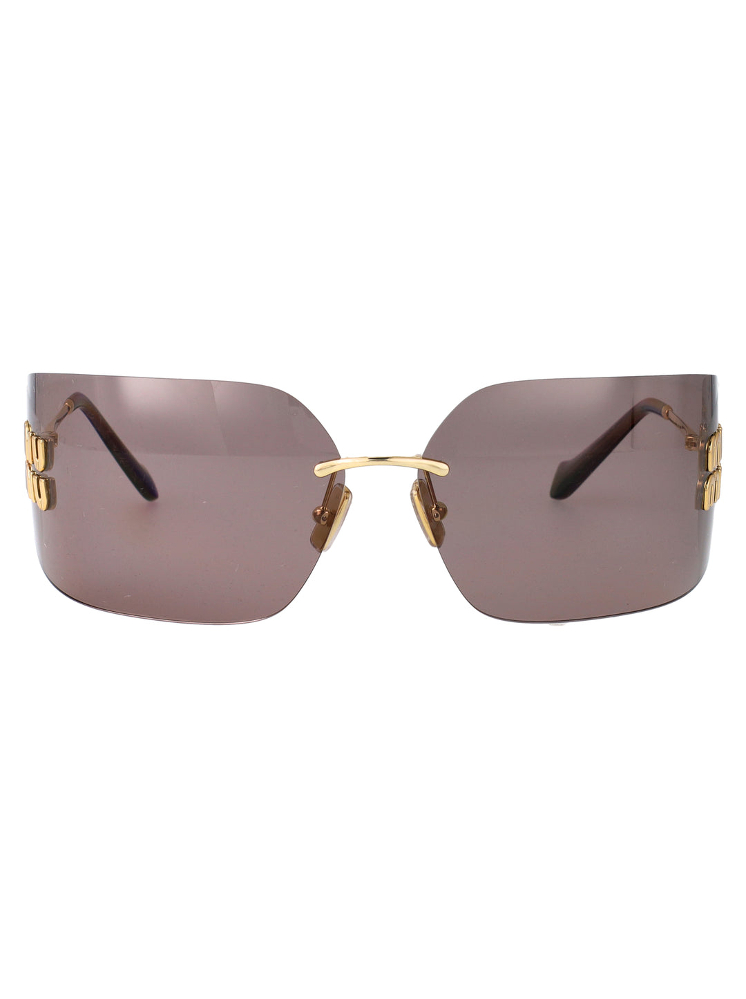 Miu Miu SUNGLASSES - Gold | b558b30ea90ba7c15e56afd7df9e3670b94d4589