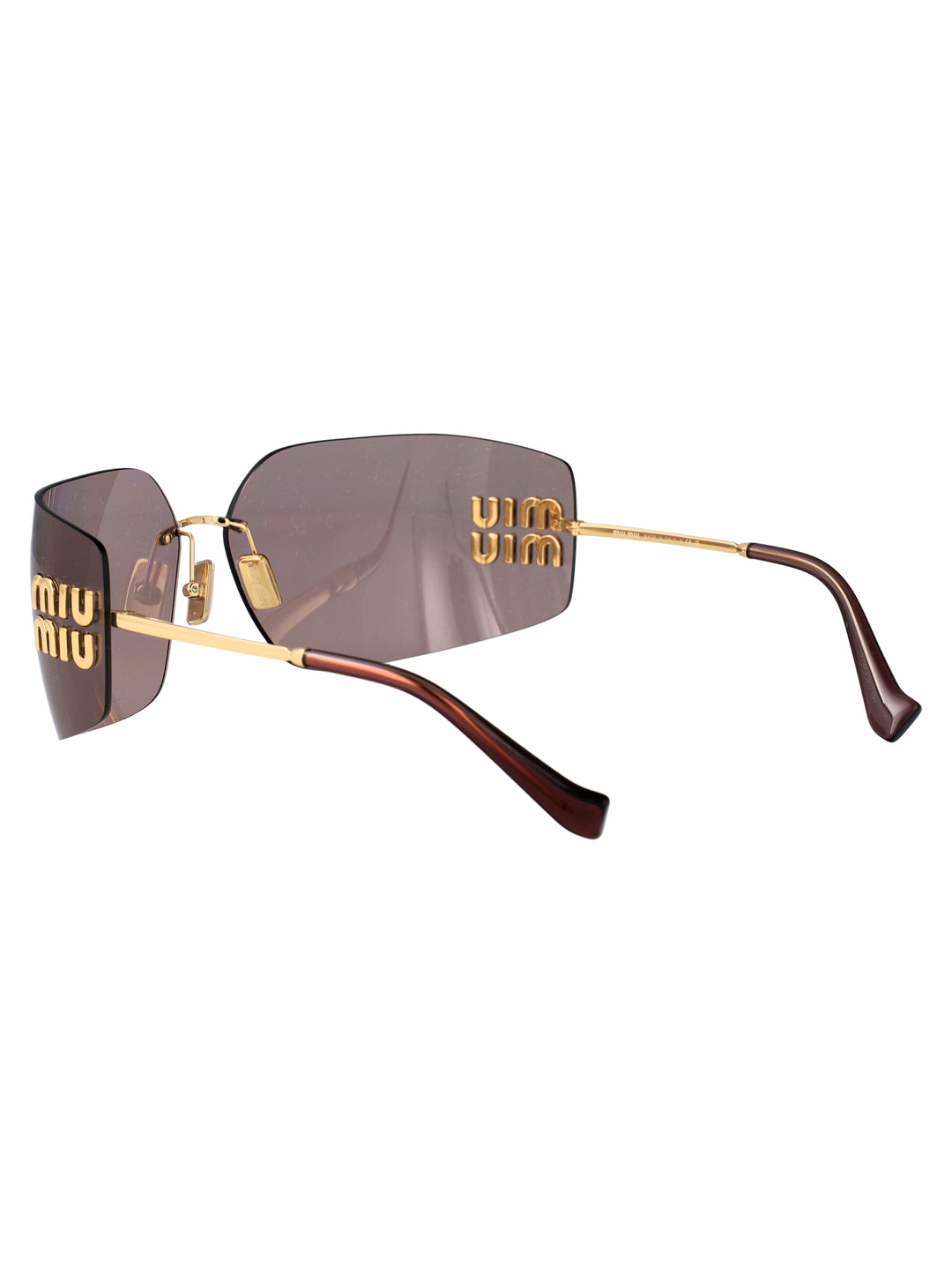 Miu Miu SUNGLASSES - Gold | ffcf0f9aeee8f8b75060db54f082e43893850366