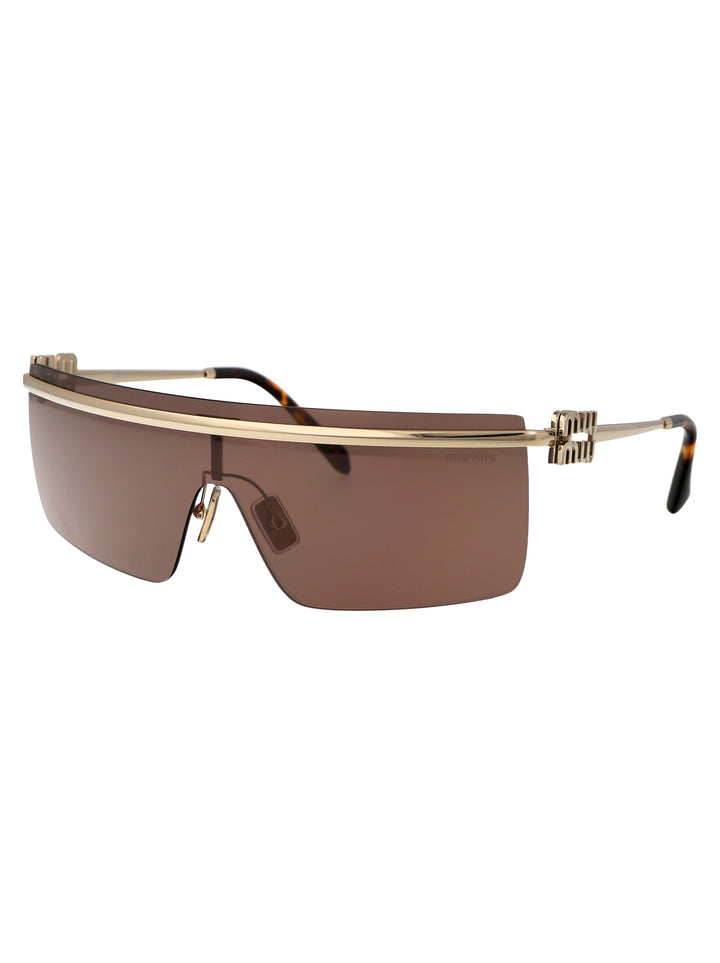 Miu Miu SUNGLASSES - Gold | 1020ae1e601cb4a6c1969bdc52ebdac1bcc35c21