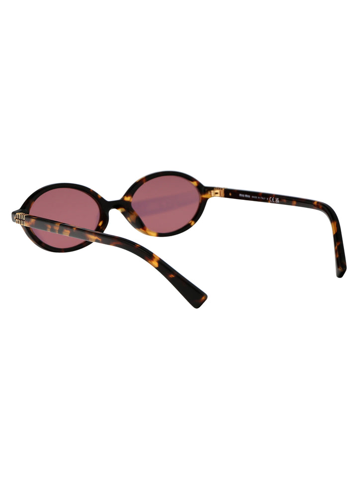 Miu Miu SUNGLASSES - Brown | f1e76585b84d1313968ec07adf46cbca274ee659