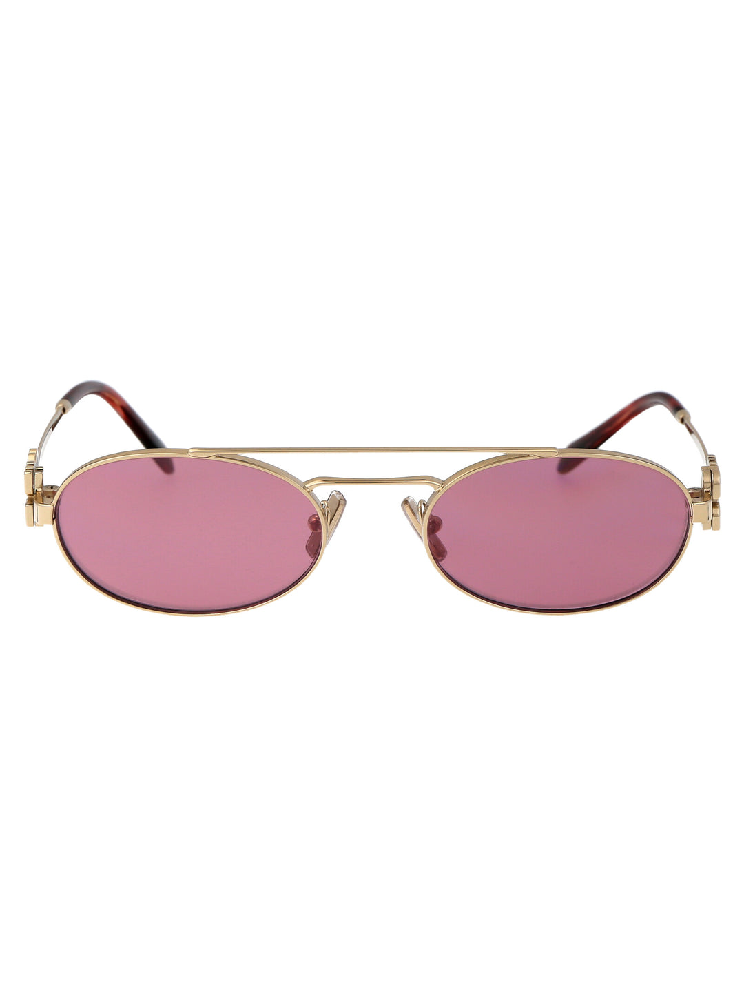 Miu Miu SUNGLASSES - Gold | 04f43e6e6965bb347bf502dcaabf499f03581731