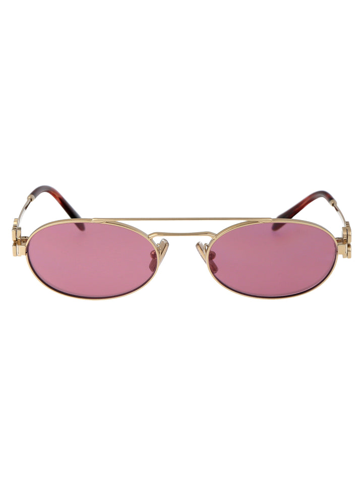 Miu Miu SUNGLASSES - Gold | 04f43e6e6965bb347bf502dcaabf499f03581731