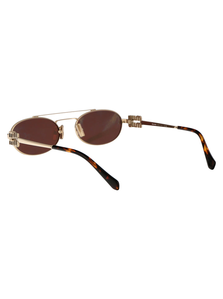 Miu Miu SUNGLASSES - Gold | 3cbee521f04bfd4415b7af69a9079bd6d3c24ba4