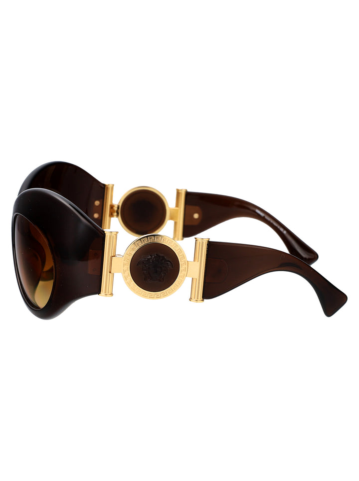 Versace SUNGLASSES - Brown | a8452bfa9f60fbae2db5d83bd34f01d9a643d98f