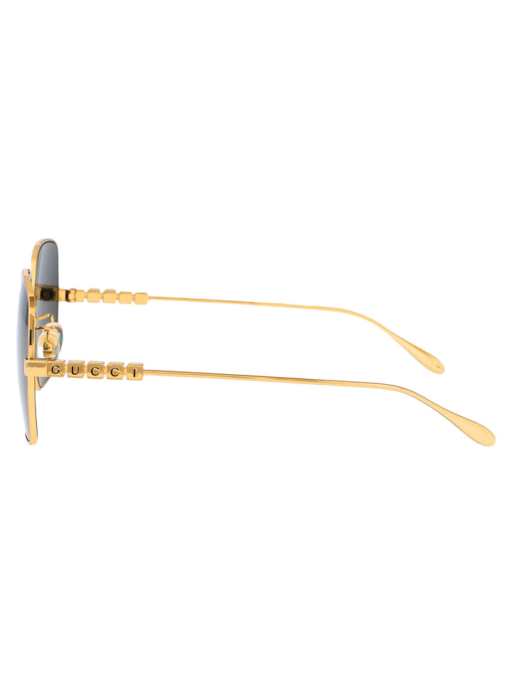 Gucci SUNGLASSES - Gold | cee83b38b7e23990babea0e114a2fed46b26f89c
