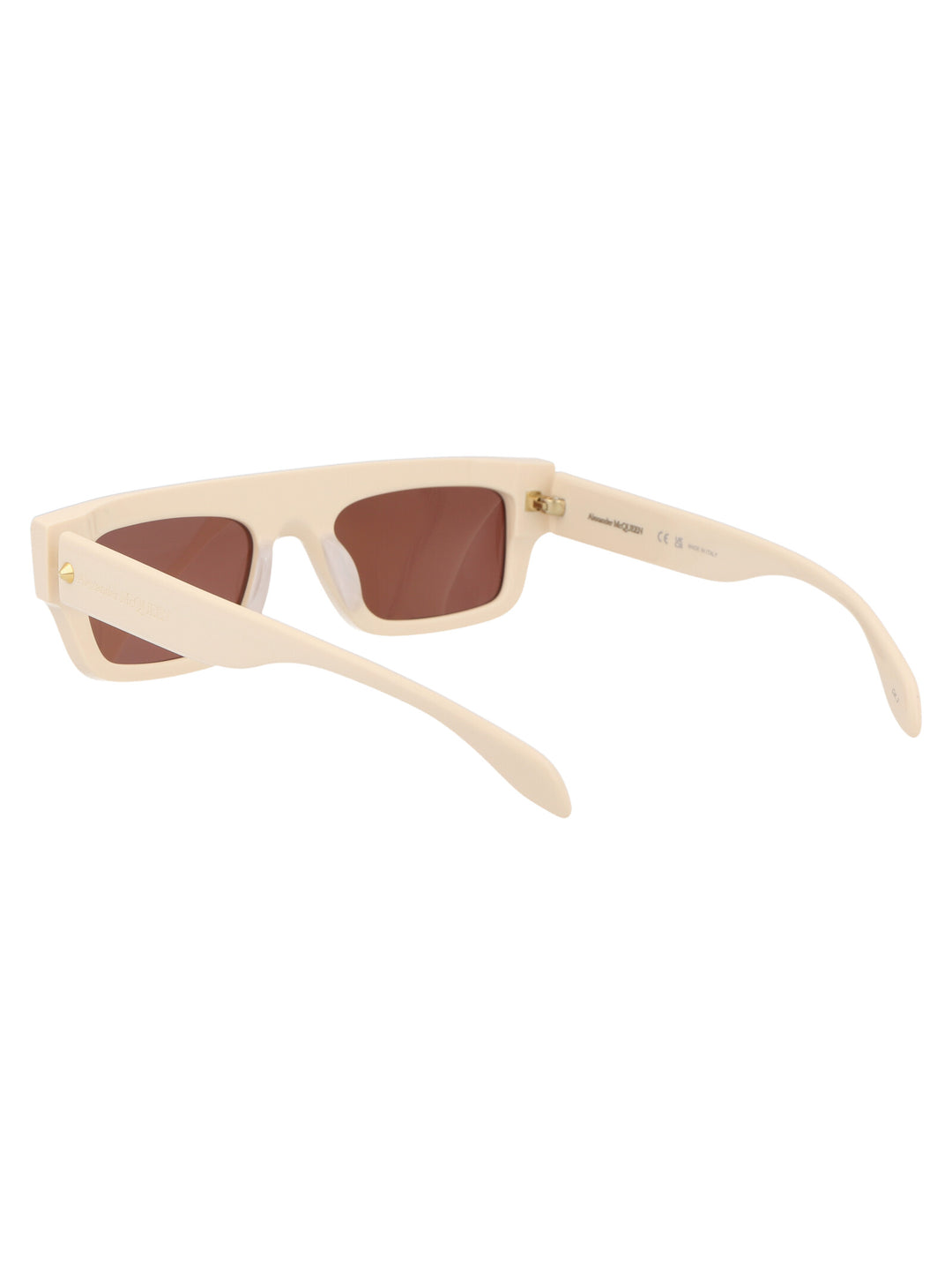 Alexander Mcqueen SUNGLASSES - Ivory | a422b0cfa3e3d08ce765dc3d8ba946fccaec267d