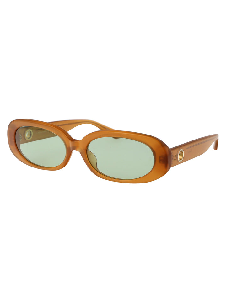 Linda Farrow SUNGLASSES - Brown | b02a7648ab0c0e6977cc3b38feed10814120c0b3