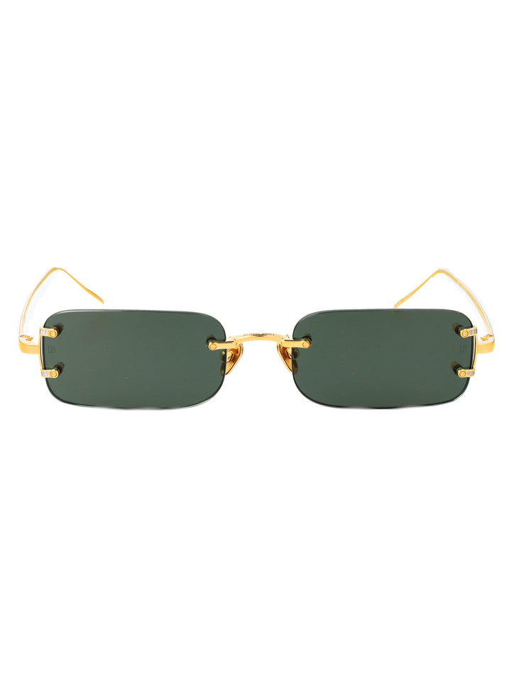 Linda Farrow SUNGLASSES - Gold | 722013756ff13def6e5c6280f77ae4ac4db5c1b0
