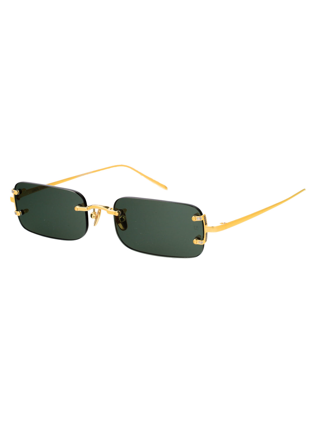 Linda Farrow SUNGLASSES - Gold | b3d0547622d9bf7975d44f153f27f934c2150a5d