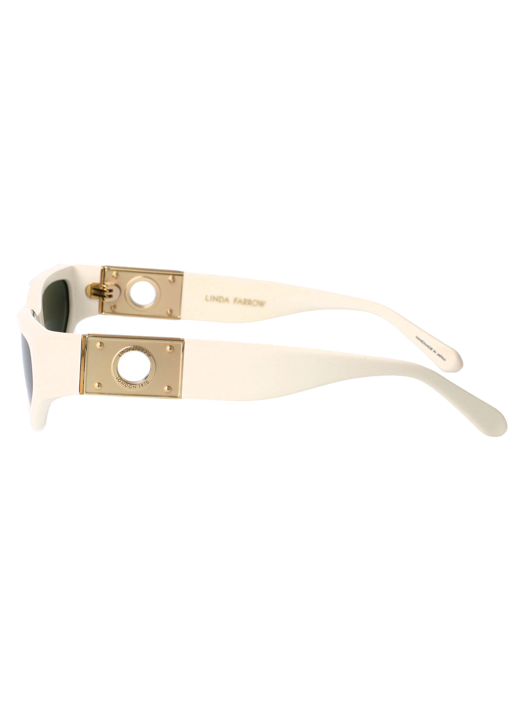 Linda Farrow SUNGLASSES - White | 81d59e5f9fb44b0b293d1a68f9bf053925895347