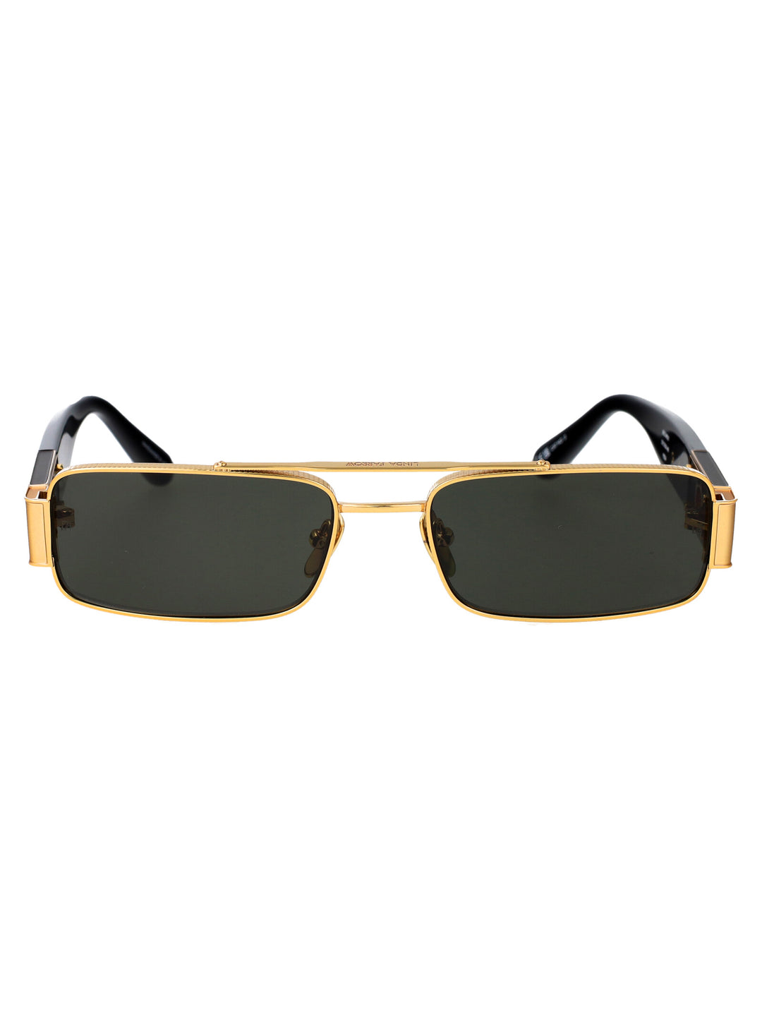 Linda Farrow SUNGLASSES - Gold | ba4f88cff1ab25a8b6f16767167152409cc7d3aa
