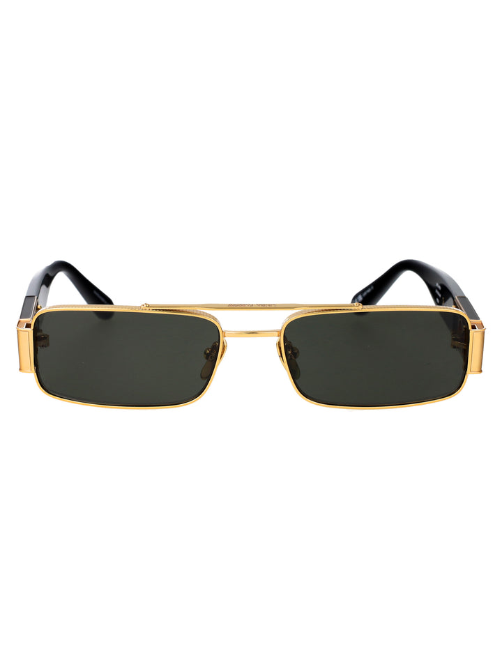 Linda Farrow SUNGLASSES - Gold | ba4f88cff1ab25a8b6f16767167152409cc7d3aa