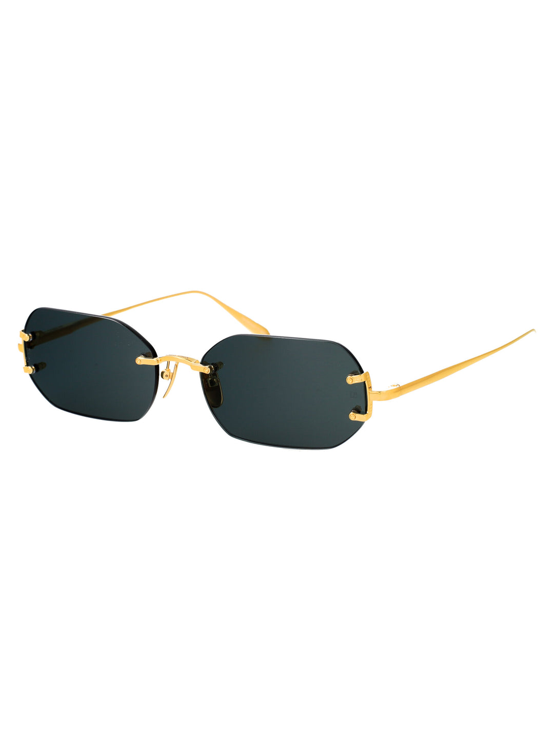 Linda Farrow SUNGLASSES - Gold | 73cb2db700e2bfa6dc9b6b30fde4411611fc4827