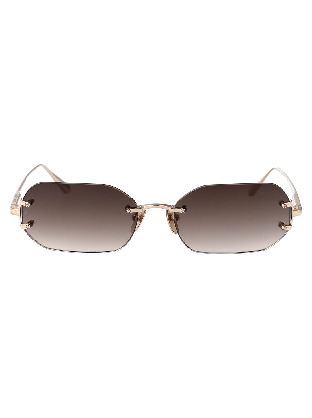Linda Farrow SUNGLASSES - Gold | 98c1825eb1ecd06d4be1caa142a69ef63841a62d