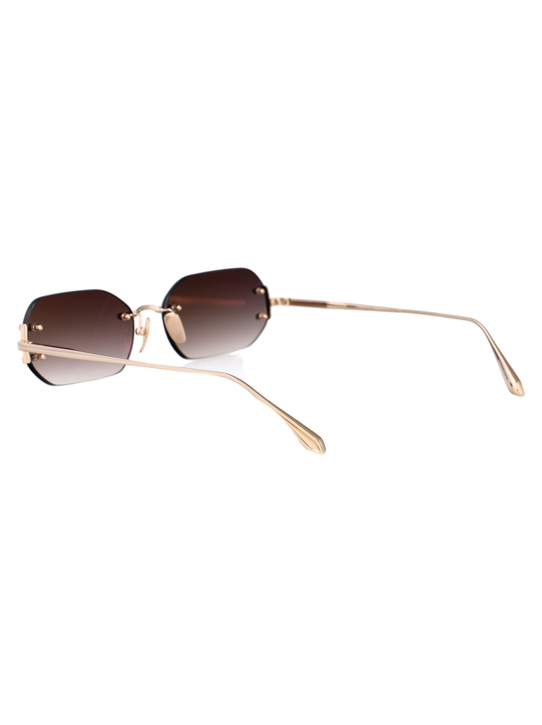 Linda Farrow SUNGLASSES - Gold | 068b2b806ef585bd9216d6eee917b298e04e9074