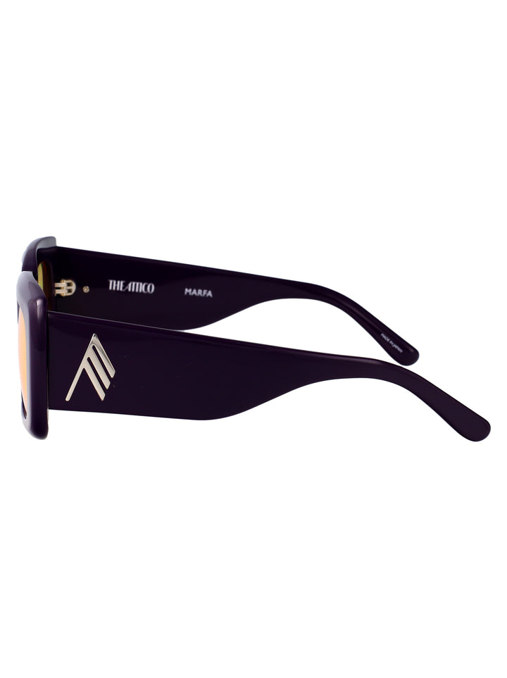 The Attico SUNGLASSES - Purple | 79a4b7ee75a3f6a47c34e124923d9ab454badab1