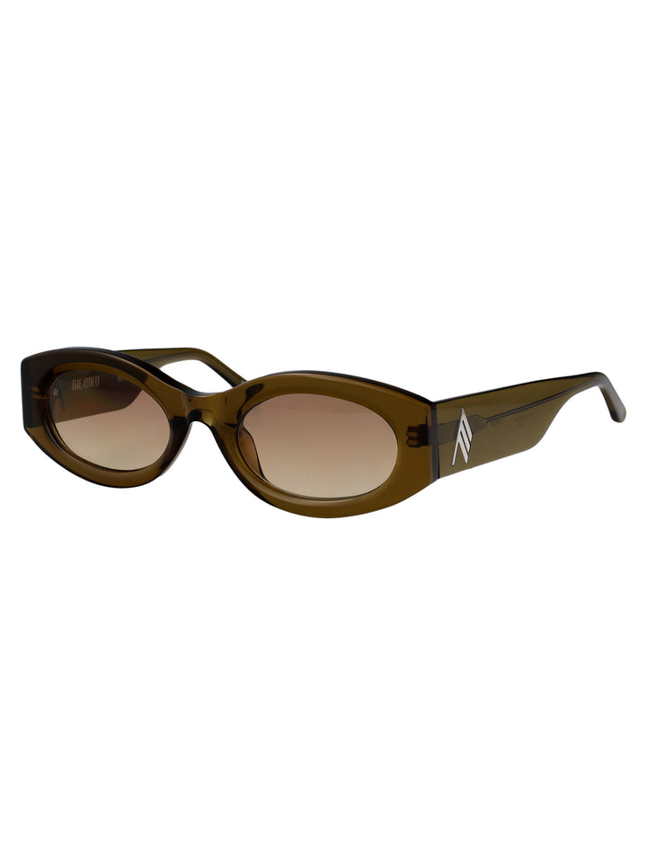 The Attico SUNGLASSES - Green | 593c6db1e24e87ae9faf983cbc3e7e32fcd73ef1