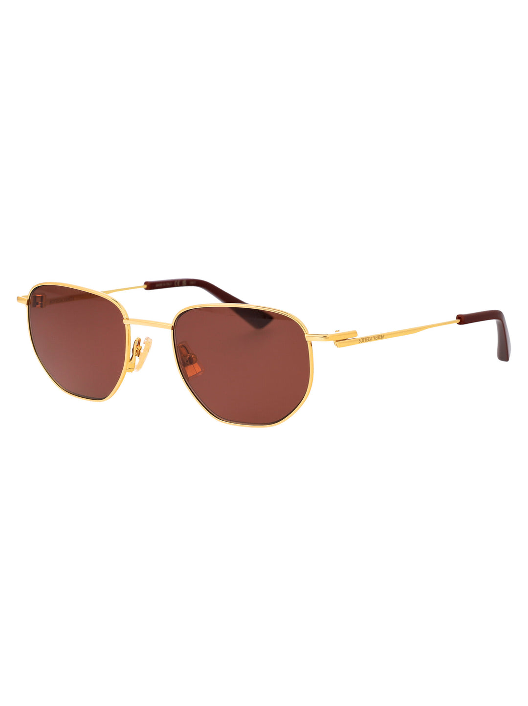Bottega Veneta SUNGLASSES - Gold | 3973ea8d54fdc4924be8edb8701cdfbd34b16402
