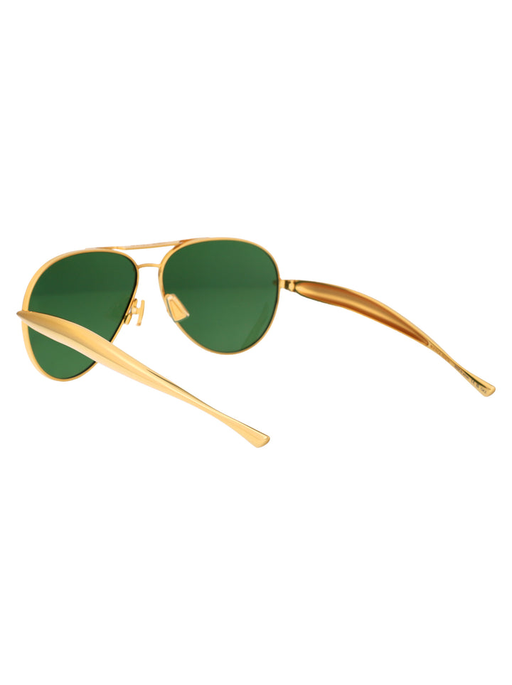 Bottega Veneta SUNGLASSES - Gold | d537022b0e69026c63856eda09d8573a0d331408