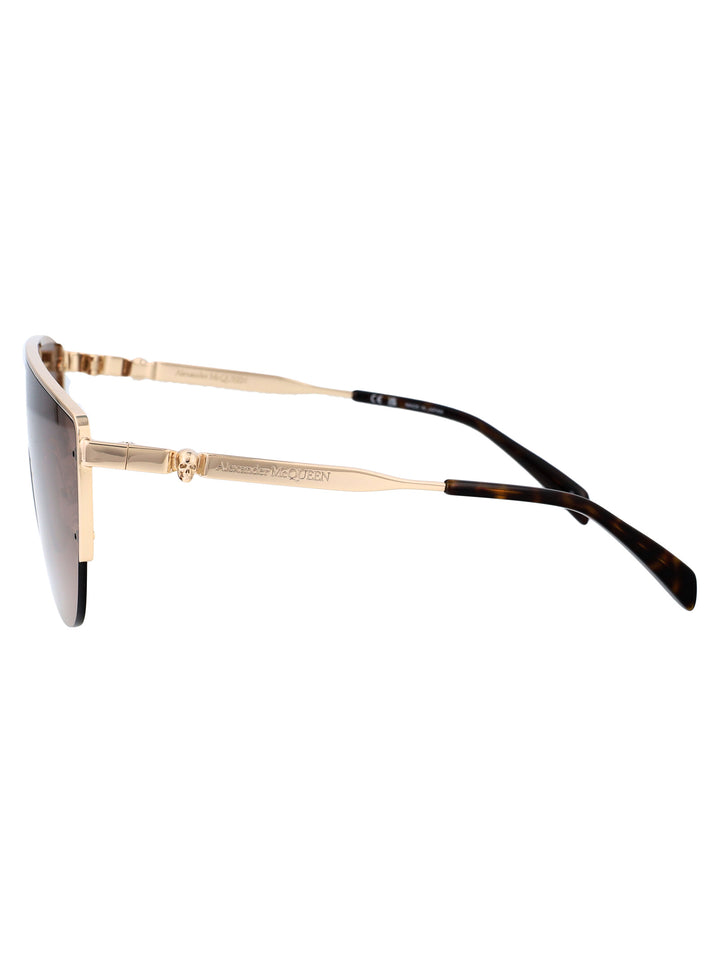 Alexander Mcqueen SUNGLASSES - Gold | eb83afd0fd0150eccea31b73ce954d69d75adc7c