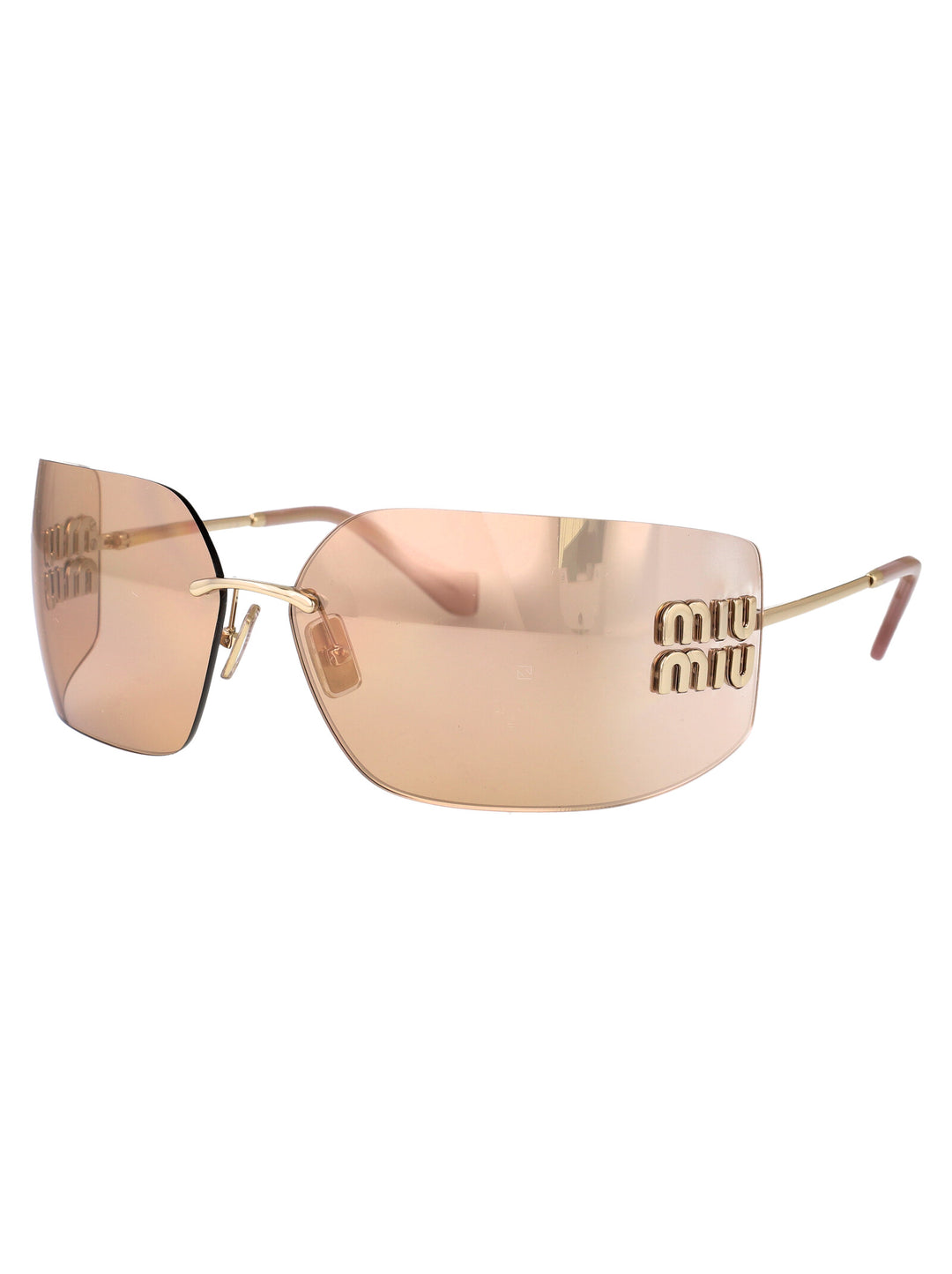 Miu Miu SUNGLASSES - Gold | 66c418d80b0a85c31e2987823e051bafcfd78438
