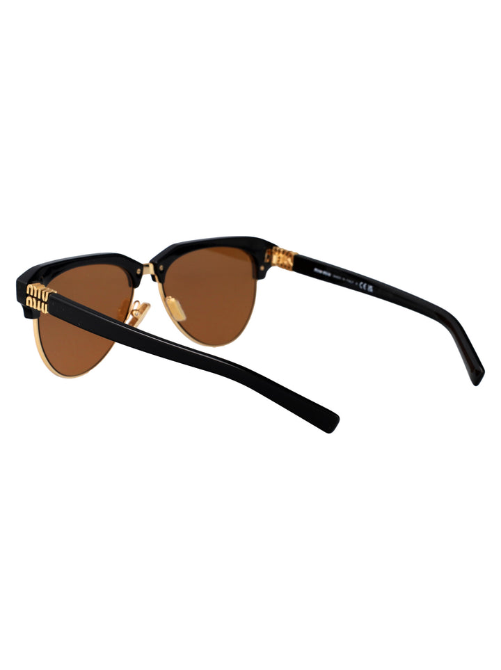 Miu Miu SUNGLASSES - Black | f5dc16f01f7bd16b1a2ce8752fad3b5e8ec233a8