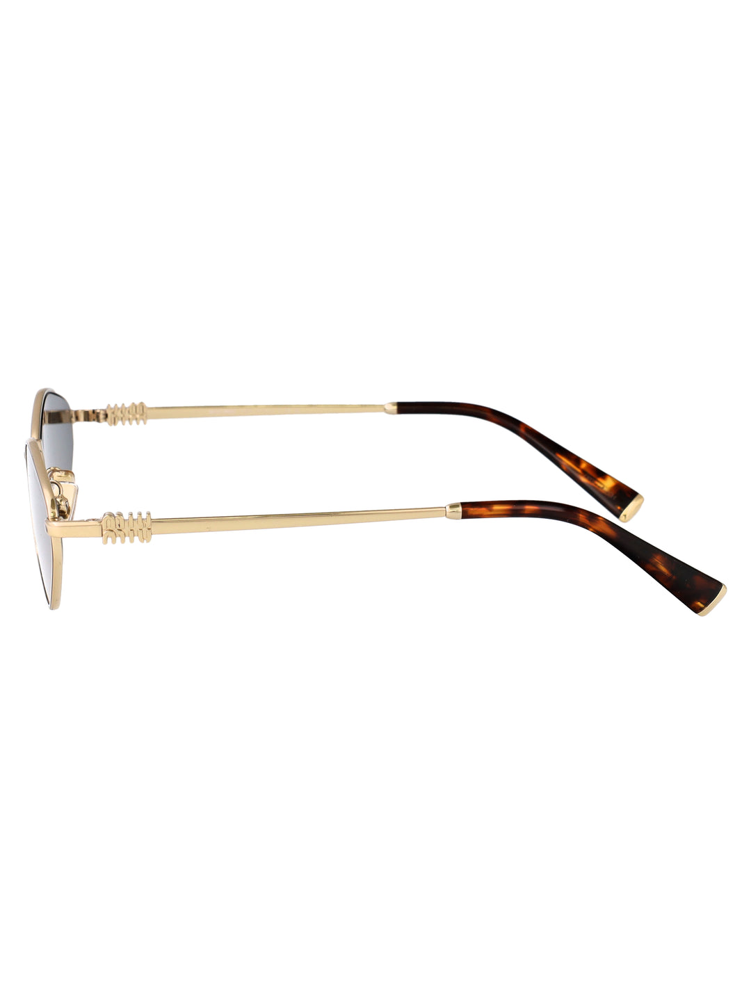 Miu Miu SUNGLASSES - Gold | f5c6dba50e85525c50b59255bc7c1fb67567d260