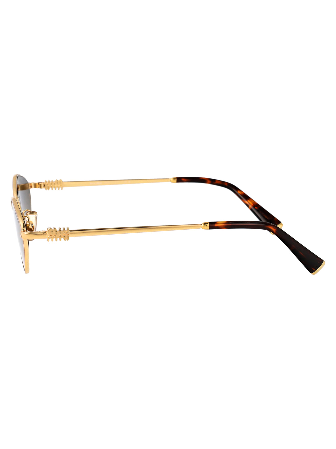 Miu Miu SUNGLASSES - Gold | b5eea8076fdad7d42b5e0790451f50d3d1bb9806